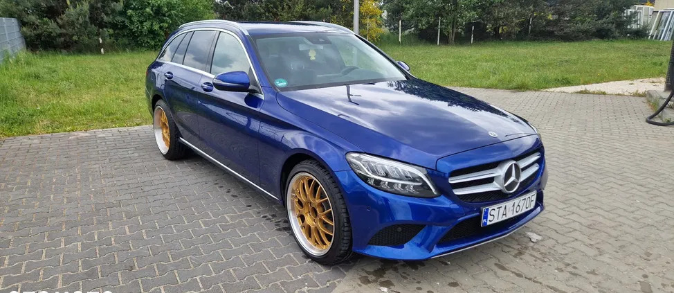 samochody osobowe Mercedes-Benz Klasa C cena 87000 przebieg: 155750, rok produkcji 2019 z Biłgoraj